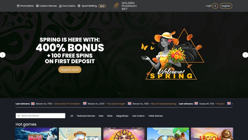 Experience the Regal World of Golden Pharaoh Casino in the UK, golden pharaoh casino login