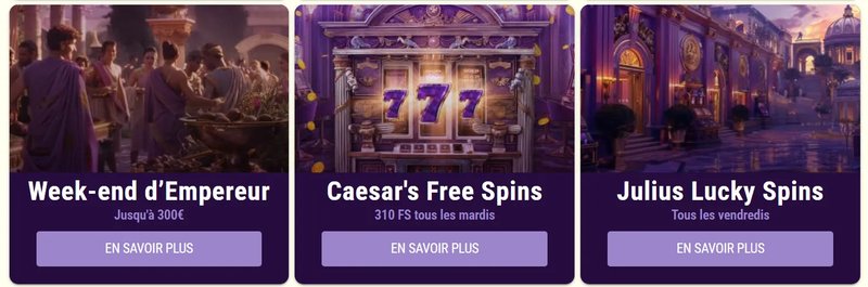 Meilleur julius casino france à France